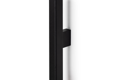 Greep DUO BIG BA480-960 L1016 hout / aluminium zwart / zwart hout